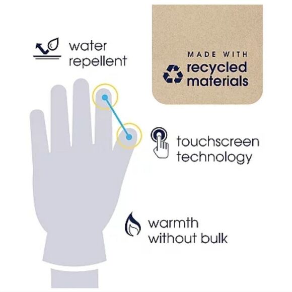 Women's isotoner Lined Faux Leather Gloves - Picture 2 of 5